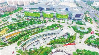 九方圓滿完成海口日月廣場鋼結(jié)構(gòu)檢測